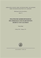 Condorcet, Johanne Herrmann, Johannes Herrmann, Wartenberg, Wartenberg, Günther Wartenberg - Politische Korrespondenz des Herzogs und Kurfürsten Moritz von Sachsen - BAND IV: CORRESPONDANCE INED  CL