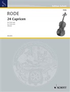 Jacques Pierre Joseph Rode, Pierre Rode, Max Rostal - 24 Capricen, Viola