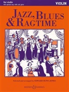 Edward Huws Jones - Jazz, Blues & Ragtime, Bearbeitungen für 2 Violinen (Violine und Gitarre)