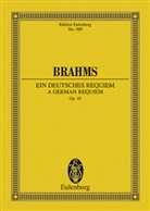 Johannes Brahms - Ein deutsches Requiem op.45, Studienpartitur
