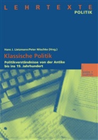 Han J Lietzmann, Hans J Lietzmann, Hans J. Lietzmann, Nitschke, Nitschke, Peter Nitschke - Klassische Politik