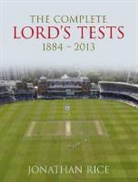 Jonathan Rice, Rice Jonathan - Complete Lord''s Tests