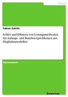 Fabian Suhrke - Fehler und Effizienz von Lösungsmethoden für Anfangs- und Randwertproblemen aus Flugbahnmodellen