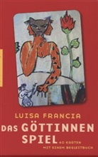 Luisa Francia - Das Göttinnenspiel, 40 Göttinnenkarten m. Begleitbuch