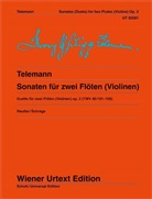 Georg Philipp Telemann, Jochen Reutter - Sechs Sonaten für 2 Querflöten (Violinen)