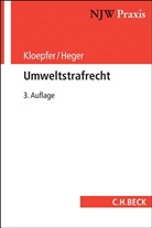 Hege, Martin Heger, Martin (P Heger, Kloepfe, Michae Kloepfer, Michael Kloepfer... - Umweltstrafrecht