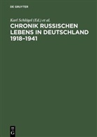 Katharin Kucher, Katharina Kucher, Karl Schlögel, Bernhard Suchy, Bernhard Suchy u a, Gregor Thum - Chronik russischen Lebens in Deutschland 1918-1941