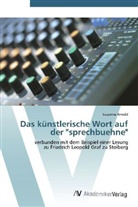 Susanne Arnold - Das künstlerische Wort auf der "sprechbuehne"