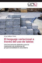 Jorge Gallegos Fabela - El lenguaje variacional a través del uso de tablas
