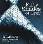 E L James, E. L. James, Becca Battoe - Fifty Shades of Grey Audio Cd (Audio book)
