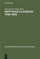 Jörg-Ulric Fechner, Jörg-Ulrich Fechner - Matthias Claudius 1740-1815