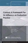 Ev, Ev (COR), Ev (Evaluation Practice), EV EVALUATION PRACTICE, Ross F. Conner, Jody L. Fitzpatrick... - Context: A Framework for Its Influence on Evaluation Practice