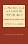 Nancy Siraisi, Nancy G Siraisi, Nancy G. Siraisi - Communities of Learned Experience