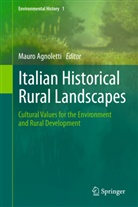 Maur Agnoletti, Mauro Agnoletti - Italian Historical Rural Landscapes