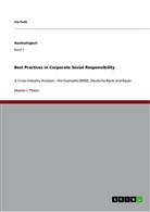 Iris Pufé - Best Practices in Corporate Social Responsibility