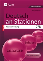 Winfried Röser - Deutsch an Stationen spezial Rechtschreibung 7-8