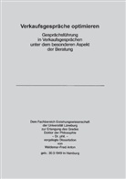 Waldemar-Fred Anton - Verkaufsgespräche optimieren
