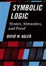 David Agler, David W. Agler, Agler David, AGLER DAVID W - Symbolic Logic