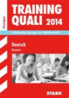 Werner Bayer, Marion von der Kammer, Annette Spreitzer-Hochberger - Training Quali 2012: Deutsch, Bayern (Lösungen)