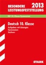 Joachim Handschack - Besondere Leistungsfeststellung 2012: Deutsch 10. Klasse, Gymnasium Sachsen
