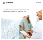 Jen Chapman, Jens Chapman, Joseph R. Dettori, Jeffrey T Hermsmeyer, Jeffrey T. Hermsmeyer, Michael Lee... - Measurements in Spine Care