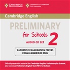 Cambridge Preliminary English Test for Schools 1, Audio-CD (Audio book)