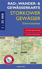 Lut Gebhardt, Lutz Gebhardt - Rad-, Wander- & Gewässerkarten: Rad-, Wander- und Gewässerkarte Storkower Gewässer, Scharmützelsee