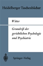 H Witter, H. Witter, Hermann Witter - Grundriß der gerichtlichen Psychologie und Psychiatrie