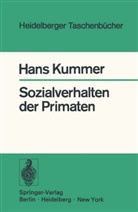 H Kummer, H. Kummer, Hans Kummer - Sozialverhalten der Primaten