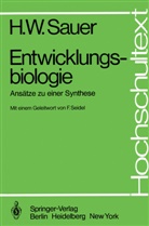 Helmut W Sauer, Helmut W. Sauer - Entwicklungsbiologie
