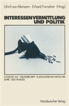 Ulrich ¿von¿ Alemann, Ulrich ˜vonœ Alemann, Ulrich von Alemann, Ulrich �von� Alemann - Interessenvermittlung und Politik