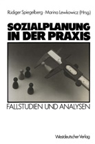 Rüdiger Spiegelberg - Sozialplanung in der Praxis