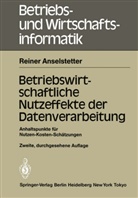 Reiner Anselstetter - Betriebswirtschaftliche Nutzeffekte der Datenverarbeitung