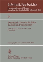 Albrech Blaser, Albrecht Blaser, PISTOR, Pistor, Peter Pistor - Datenbank-Systeme f&uuml;r B&uuml;ro, Technik und Wissenschaft