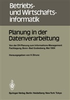 Hors Strunz, Horst Strunz - Planung in der Datenverarbeitung