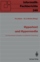 Pete A Gloor, Peter A Gloor, Peter A. Gloor, Streitz, Streitz, Norbert Streitz - Hypertext und Hypermedia