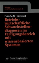 Rudolf J N Hildebrand, Rudolf J. N. Hildebrand - Betriebswirtschaftliche Schwachstellendiagnosen im Fertigungsbereich mit wissensbasierten Systemen