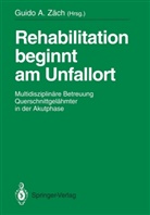 Guid A Zäch, Guido A Zäch, Guido A. Z¿, Guido A. Zäch - Rehabilitation beginnt am Unfallort
