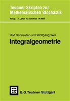 Rol Schneider, Rolf Schneider, Wolfgang Weil - Integralgeometrie