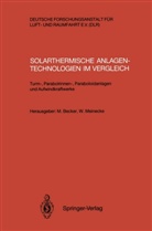 Manfre Becker, Manfred Becker, Meinecke, Meinecke, Wolfgang Meinecke - Solarthermische Anlagentechnologien im Vergleich