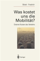 Pete Bickel, Peter Bickel, Rainer Friedrich - Was kostet uns die Mobilität?