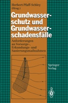 Herber Pfaff-Schley, Herbert Pfaff-Schley - Grundwasserschutz und Grundwasserschadensfälle