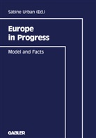 Jürgen G Backhaus, Jürgen G. Backhaus, Sabin Urban, Sabine Urban - Europe in Progress