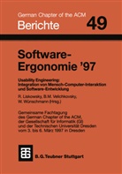 Rüdiger Liskowsky, Bori M Velichkovsky, Boris M Velichkovsky, Boris M. Velichkovsky, Wolfgang Wünschmann - Software-Ergonomie '97