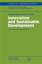 Friede Meyer-Krahmer, Frieder Meyer-Krahmer - Innovation and Sustainable Development
