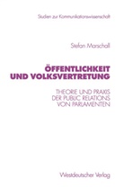 Stefan Marschall - Öffentlichkeit und Volksvertretung