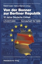 Rolan Czada, Roland Czada, Wollmann, Wollmann, Hellmut Wollmann - Von der Bonner zur Berliner Republik