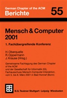 Jürgen Krause, Horst Oberquelle, Reinhar Oppermann, Reinhard Oppermann - Mensch & Computer 2001