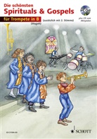Christa Estenfeld-Kropp, Hans Magolt, Marianne Magolt - Die schönsten Spirituals & Gospels, für 1-2 Trompeten in B, m. Audio-CD