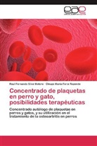 Cleuza Faria Rezende, Cleuza Maria Faria Rezende, Raul Fernand Silva Molano, Raul Fernando Silva Molano - Concentrado de plaquetas en perro y gato, posibilidades terapéuticas